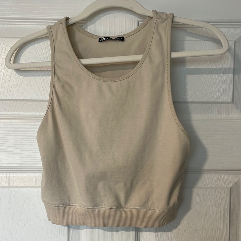 Zara Women's Cream Tank Top